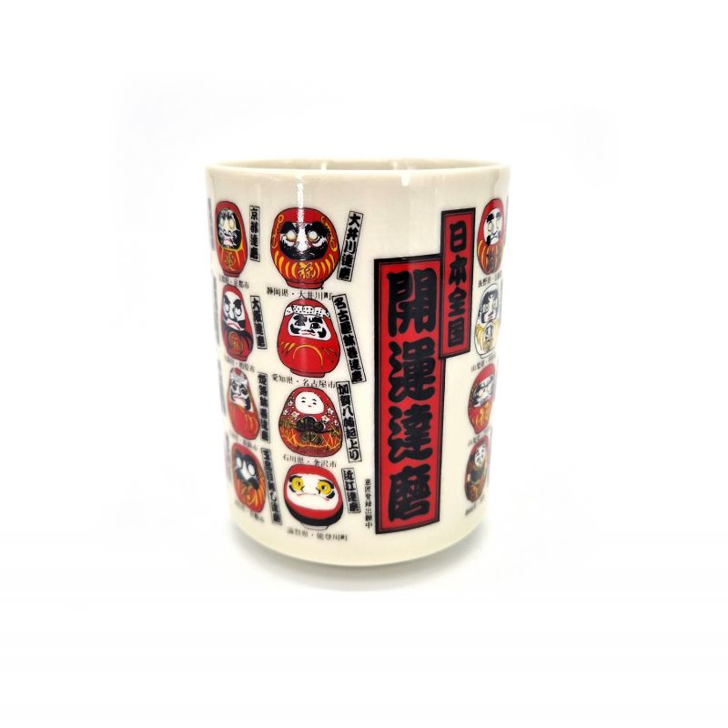 Japanische Daruma-Sushi-Teetasse, viel Glück - KOUN O