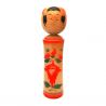 Bambola giapponese in legno, KOKESHI VINTAGE, 45cm