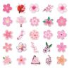 Lot of 50 Japanese stickers, Kawaii Cherry Blossom Stickers-SAKURA