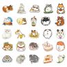 Lot of 50 Japanese stickers, Kawaii Hamster stickers-HAMUSUTA