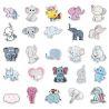 Lotto di 50 adesivi giapponesi, Kawaii Elephant Stickers-ZO