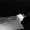 Coltello da cucina giapponese Petty martellato (coltello universale) Bunka - con saya magnetico e confezione regalo - lama 13,5 