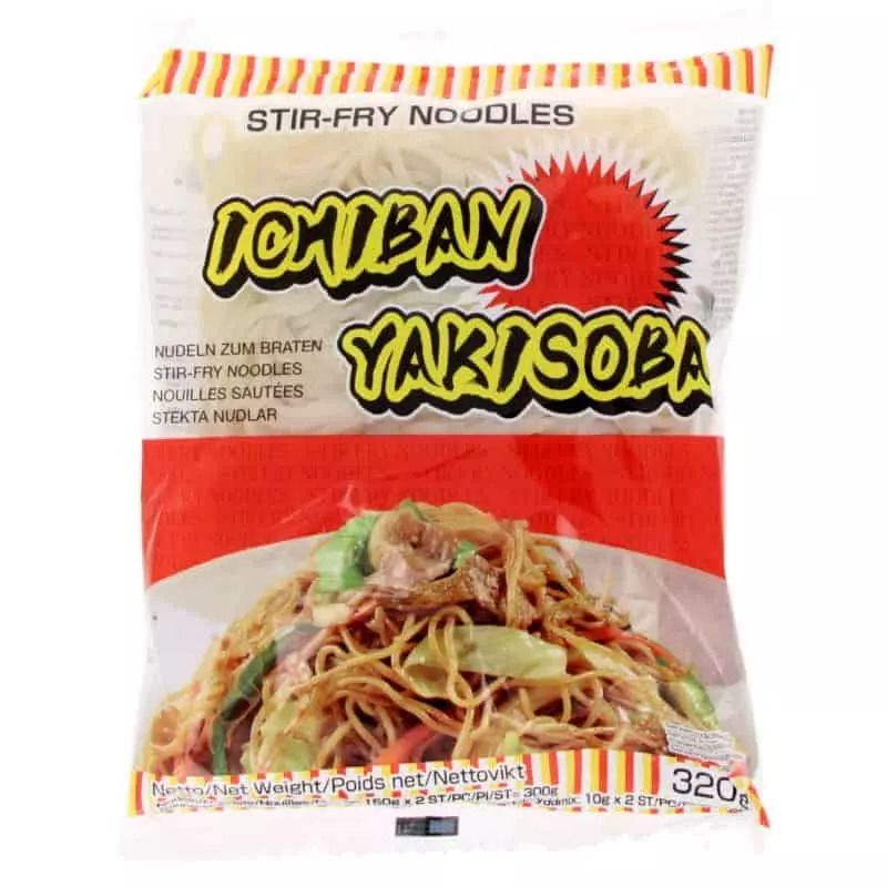 Bolsita de fideos instantáneos Yakisoba con sabor clásico, NISSIN CLASSIC