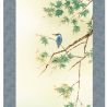 Japanischer Eisvogel kakemono kakejiku - KAWASEMI