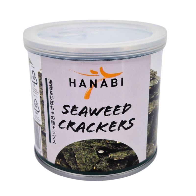 Seaweed and Pumpkin Seed Crackers, KABOCHANOTANE