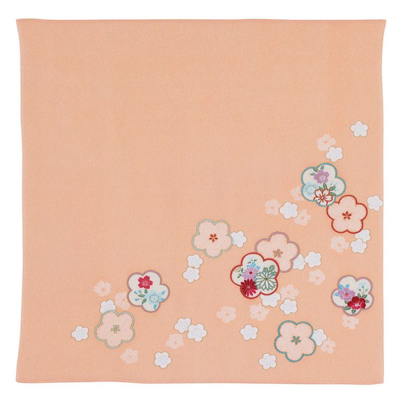 Japanese furoshiki in reversible cotton plum pattern, ISA MONYO