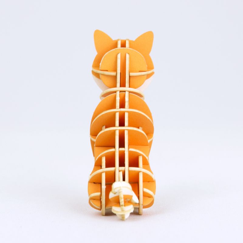 Perro de arte de papel de rompecabezas Akita Inu, SI-GU-MI PLUS