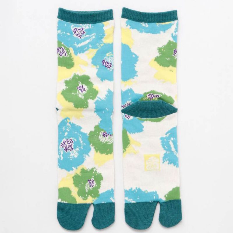 Japanese cotton tabi socks, KAYA, 23-25 cm