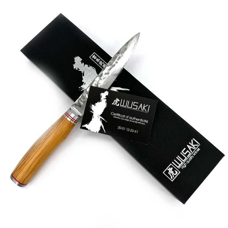 Großes Multitasking-Messer mit Olivengriff – Orivu~ie – 20 cm