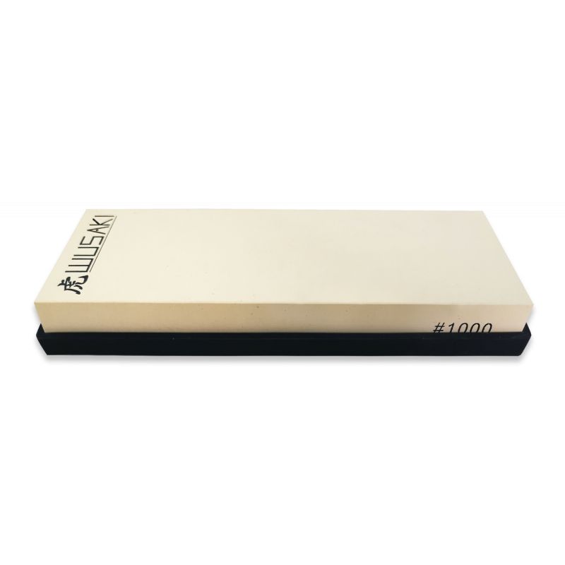 Wusaki sharpening stone - 1 side grain 1000 - Togu