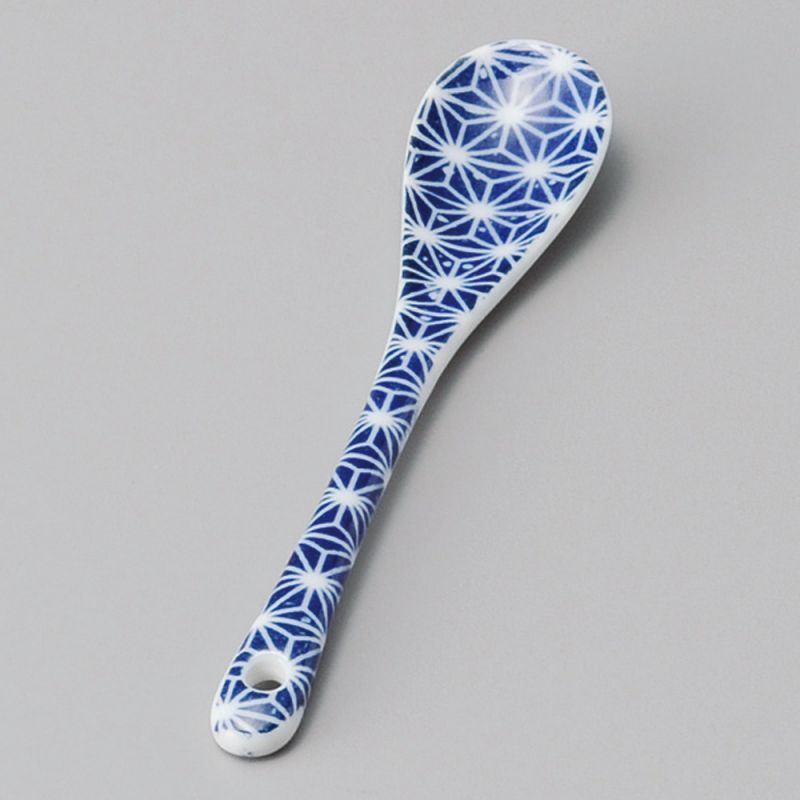 Japanese ceramic spoon - ASANOHA