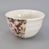 Cuenco de arroz de cerámica japonés - SHIRO HANA
