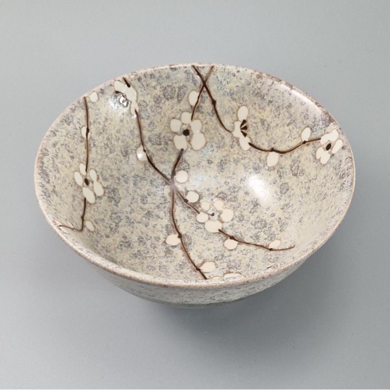 Tazón de sopa de cerámica japonesa - GREY SOSHUN