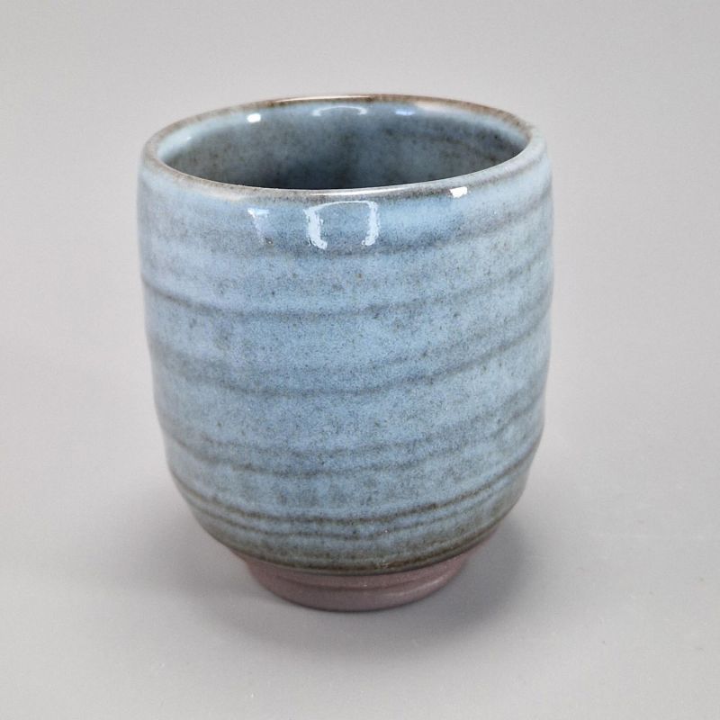 Tasse à thé japonaise en céramique, nuances de bleu - NYUANSU