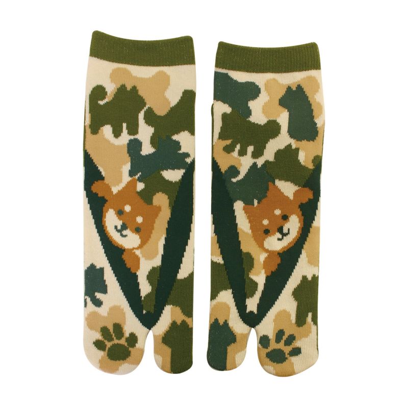 Japanische Tabi-Socken, Camouflage, MEISAI