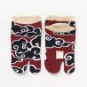 Chaussettes japonaises Hinomarusa Yutabi, 18-21 cm