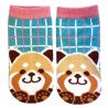Chaussettes Enfant japonaises tabi , Panda Roux, RESSAPANDA