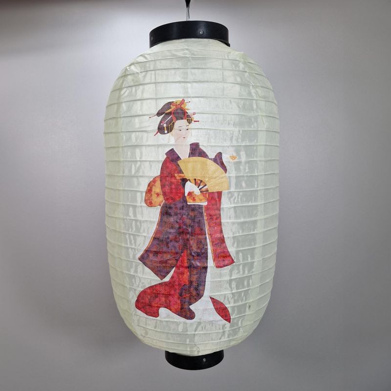 Lanterne en tissu plafonnier, Geisha 1