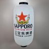 Linterna japonesa, SAPPORO beer, blanca