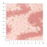 large sheet of Japanese paper, YUZEN WASHI, pink, scattered cherry blossom pattern