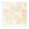 large sheet of Japanese paper, YUZEN WASHI, yellow, Cherry blossoms in full bloom, small