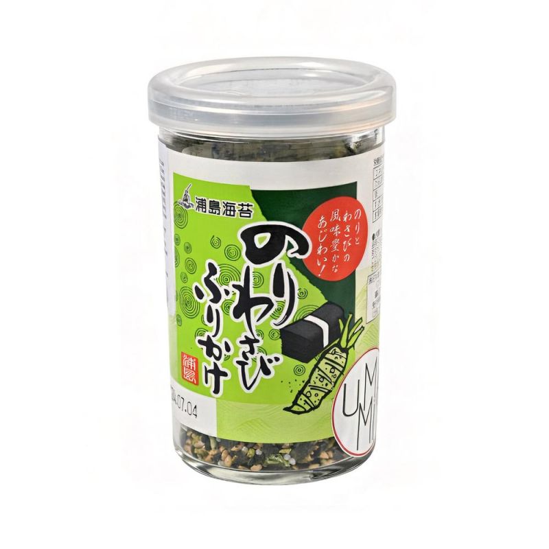 Condimento para arroz furikake wasabi “Nihon Kaisui”, 50g