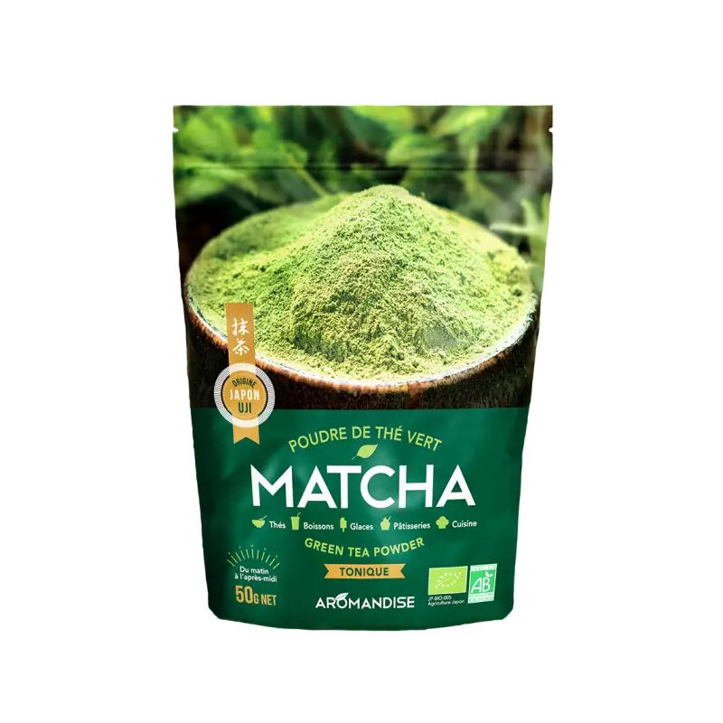 Poudre de thé vert Matcha, 50g- MATCHA
