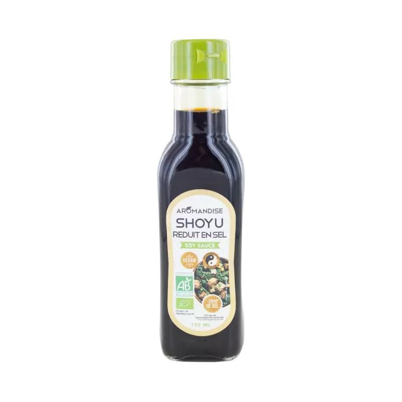 Sauce soja Shoyu 25% moins salé, 152ml