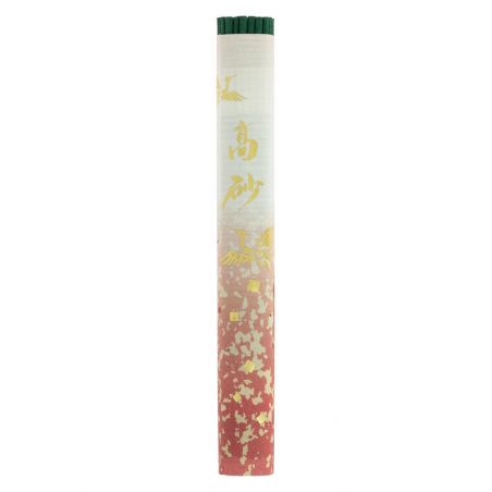 40 Incense sticks in roll, TAKASAGO HANA, Sandalwood and flowers