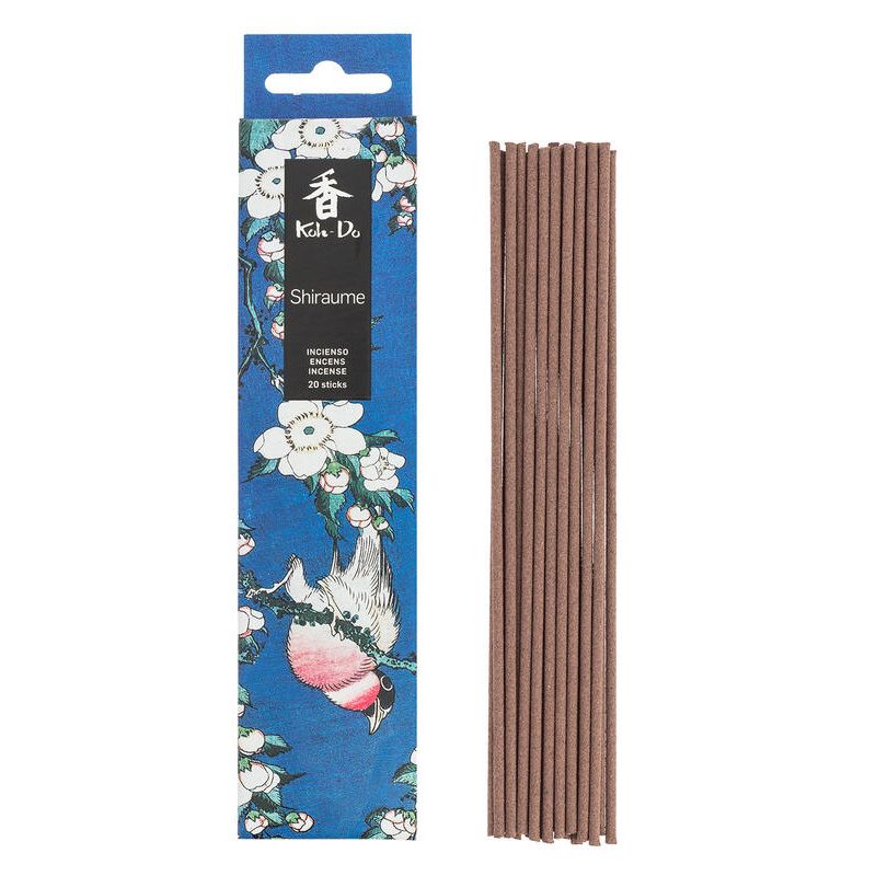 Box of 20 incense sticks, KOH DO - SHIRAUME, Plumier Blanc