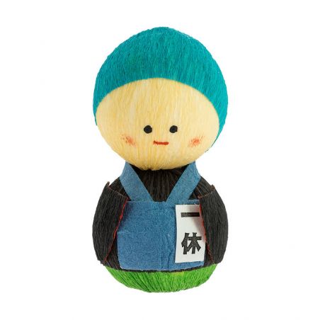 japanese okiagari doll, OBAASAN, worker