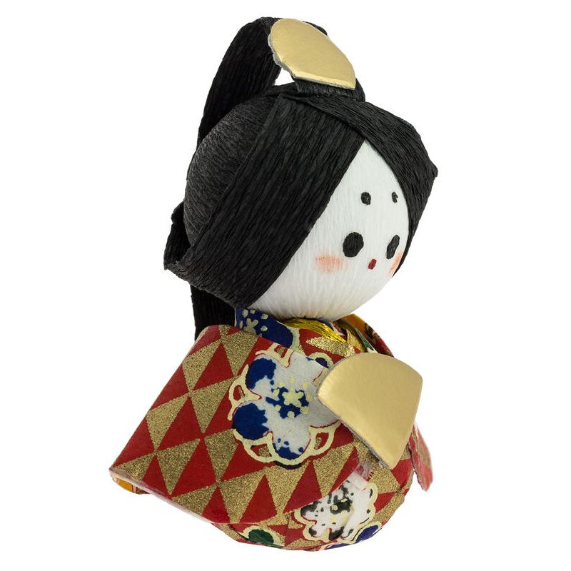 japanische Puppe Okiagari, OHINASAMA, Frau