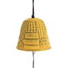 Cloche Feng Shui Furin Iwachu Jaune 4,5 cm