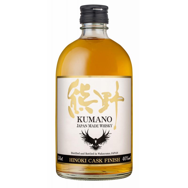 Japanischer Blended Malt Whisky, verfeinert in Hinoki-Fässern – KUMANO HINOKI CASK FINISH