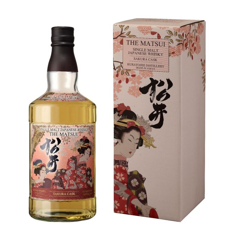 Whisky japonais single malt- THE MATSUI SINGLE CASK SAKURA CASK