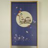 Japanese noren polyester curtain, MORI NO CHIE FUKURÔ