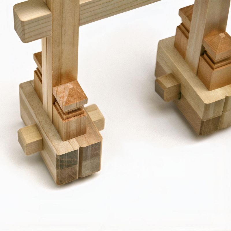 Hakone wooden puzzle, KUMIKI TORI