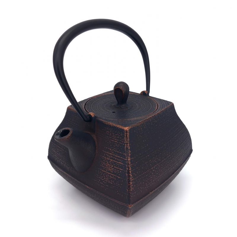 Japanese copper-colored cast iron teapot from Japan, ITCHU-DO SEKITEI