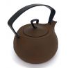 Bouilloire japonaise en fonte, IT-CHUDO, 1.2 L, marron