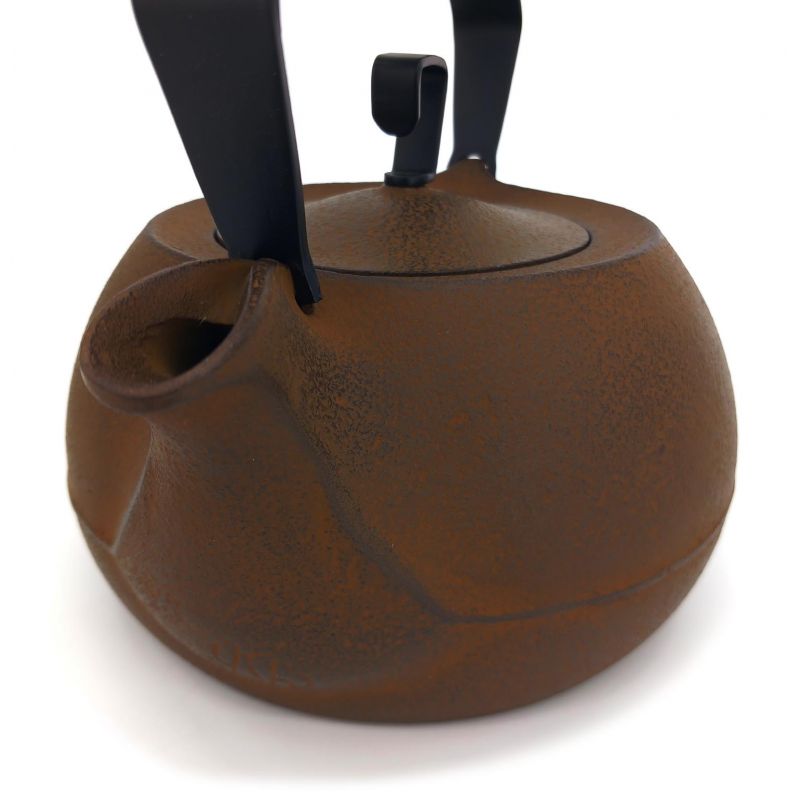 Japanese cast iron kettle, IT-CHUDO, 1.2 L, brown