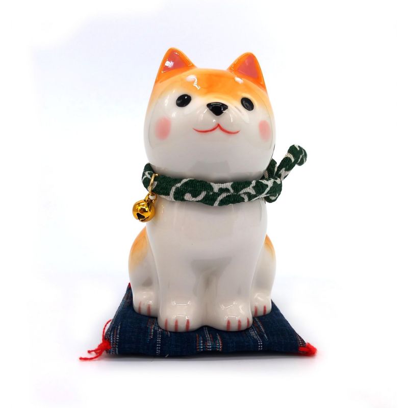 Braunes japanisches Shiba-Inu-Keramikornament, SHIBAINU