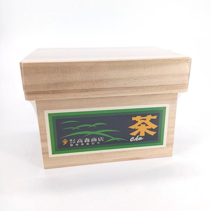 Té verde japonés, Aracha Zuruchi, 120 g, en caja de madera, Shizuoka.