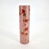 Japanese pink resin atomizer with autumn leaves pattern - FUKIYOSE 1