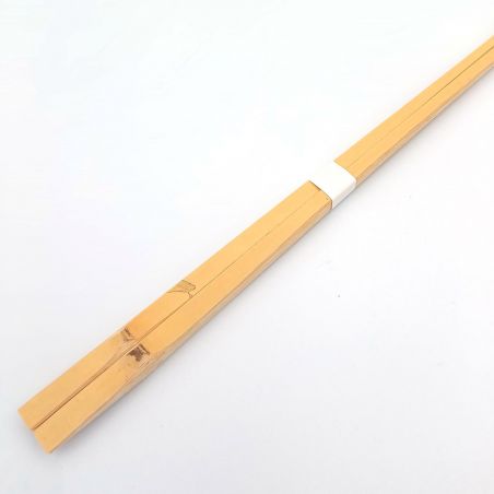 Paire de baguettes japonaises pour cuisine en Bambou Shirotake Kawatsuki Saibashi 33cm