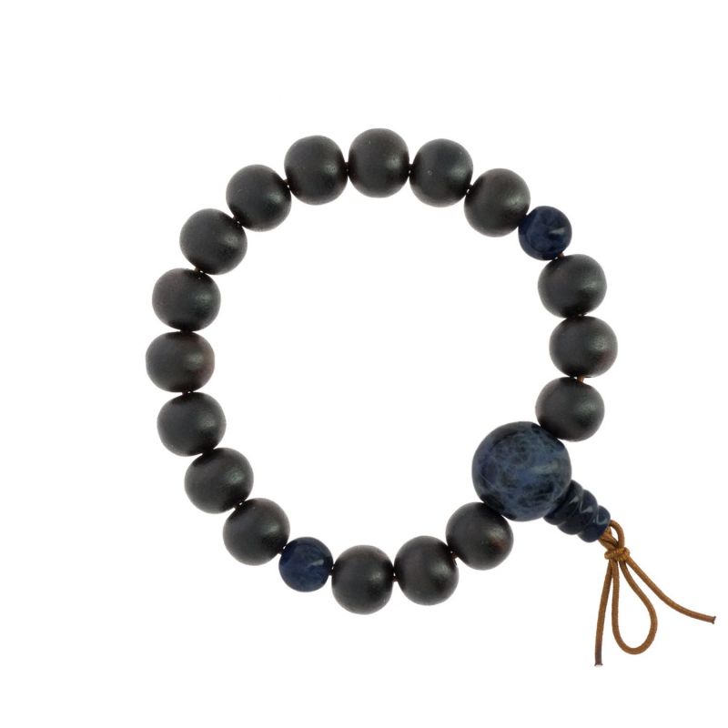 Nenju Ebony Mala Bracelet