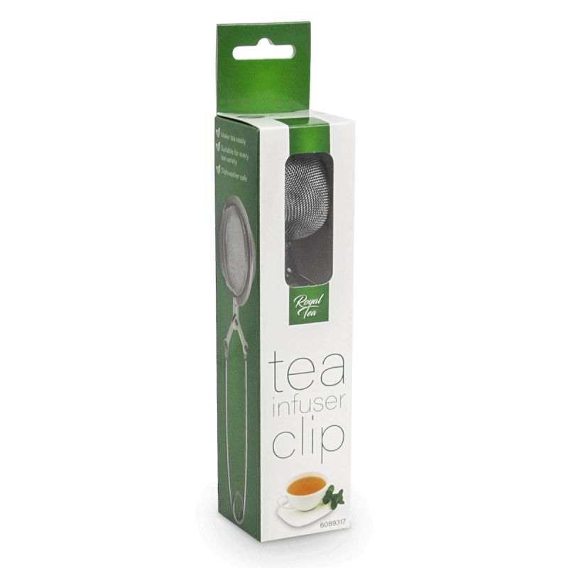 Clip ball, infusor de té, con colador, 4,5 cm