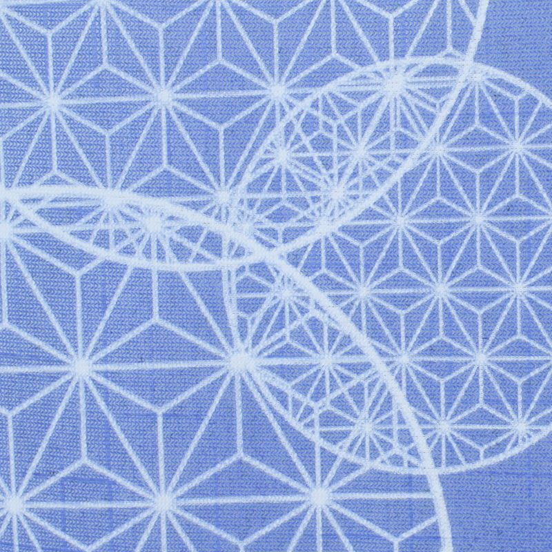 Cortina noren japonesa azul, poliéster, 85 x 150 cm, SASHIKO ASANOHA