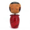 Japanese wooden doll, KOKESHI VINTAGE, 24cm