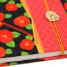 Cuaderno japonés con estampado de flores de ciruelo - UME NO HANA