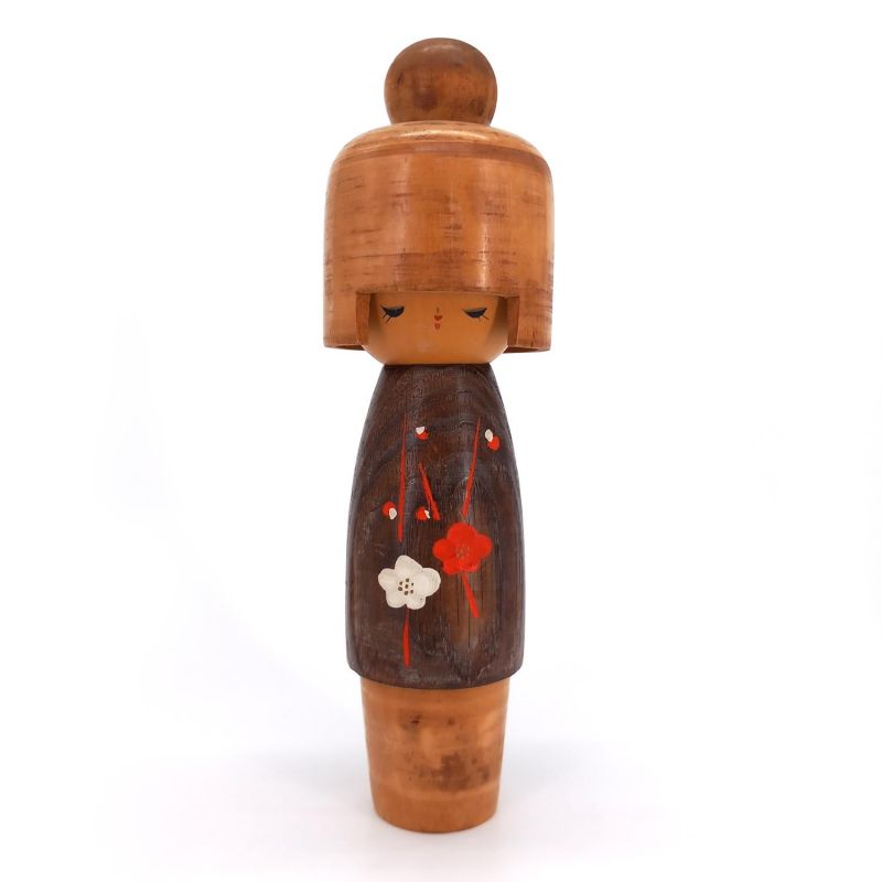 Japanese wooden doll, KOKESHI VINTAGE, 23cm